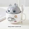 grey short-eared cat