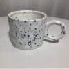 White blue ring cup