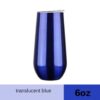 translucent blue