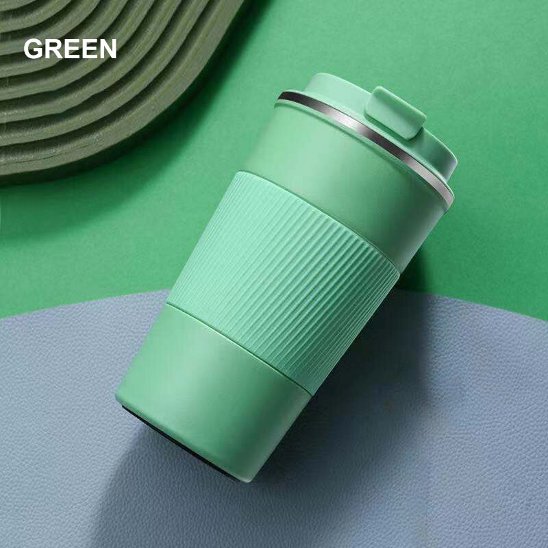 Green Thermos Cup