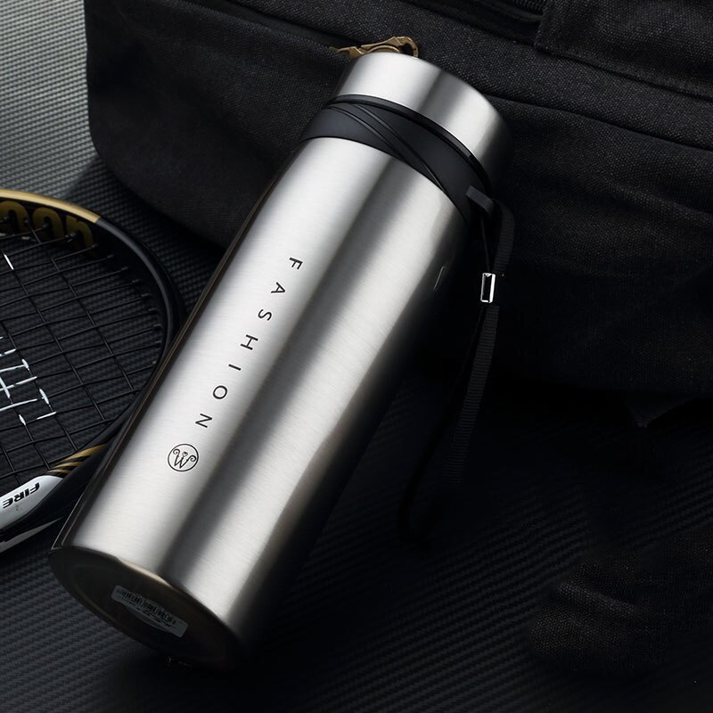 Silver Thermo Bottle